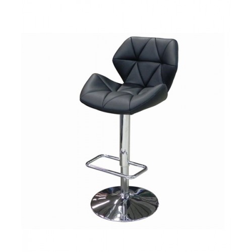 Swivel Black Hydraulic Bar Stool 