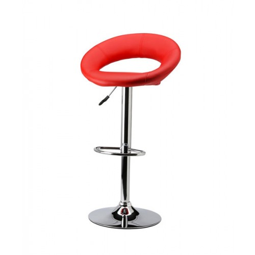 Elegant PU Leather Modern Adjustable Hydraulic Bar Stool