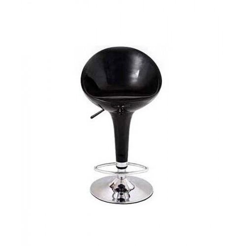 Black Metal Bar Stool